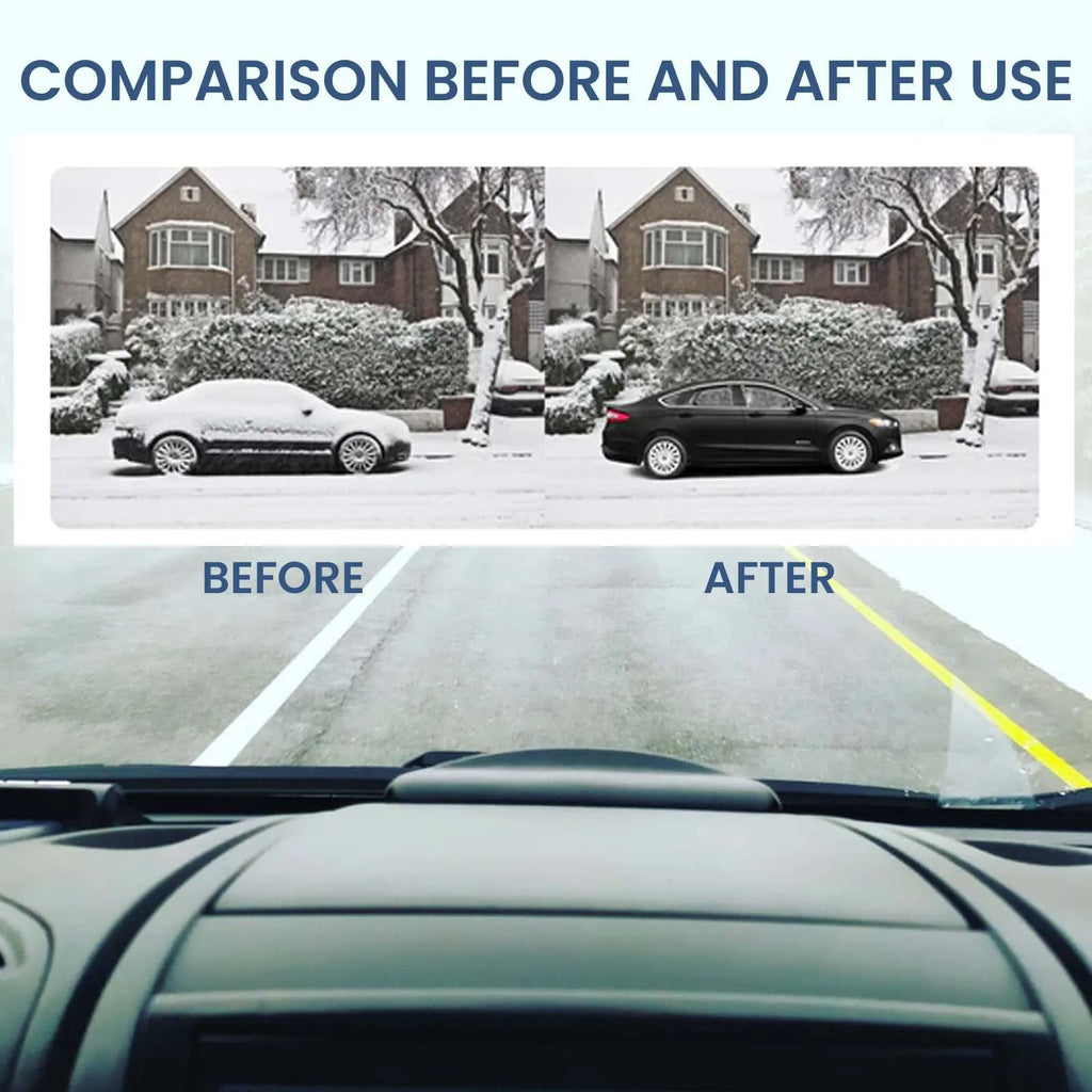 1/2Pcs Car Deicer Antifreeze Deicing Snow Removal Instrument Car Glass Deicing Device Defrosting Defogging Tool Care Products