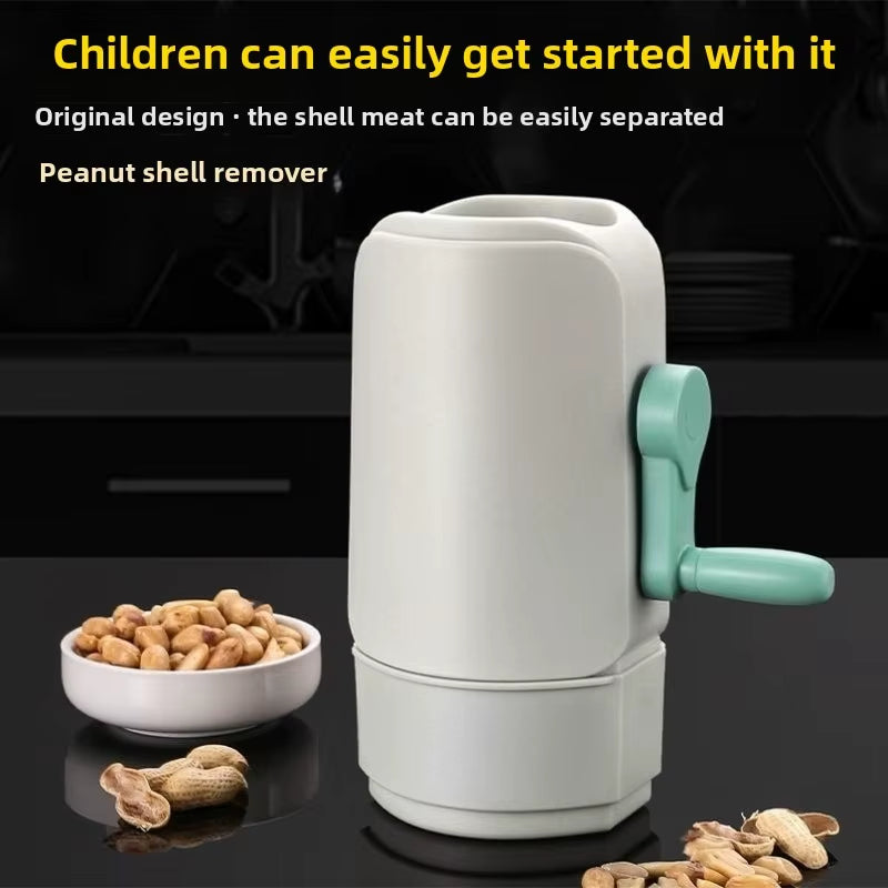 Automatic Peanut Sheller Food Grade Peanut Peeler Efficient Peanut Deshelling Machine Nut Opener Kitchen Gadget Accessories