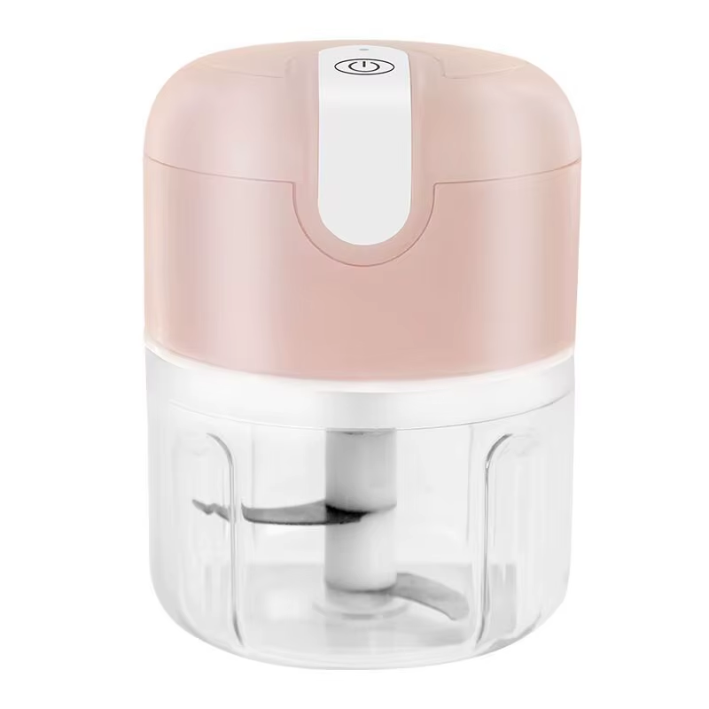Portable Electric Garlic Masher and Multi-Function Meat Grinder with USB Charging - Mini Vegetable Chopper