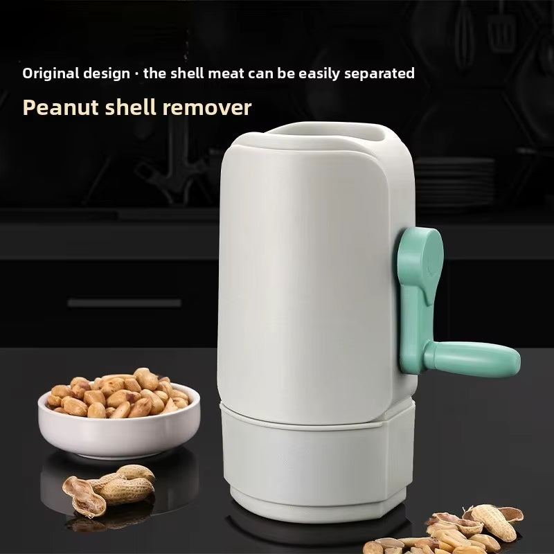 Automatic Peanut Sheller Food Grade Peanut Peeler Efficient Peanut Deshelling Machine Nut Opener Kitchen Gadget Accessories